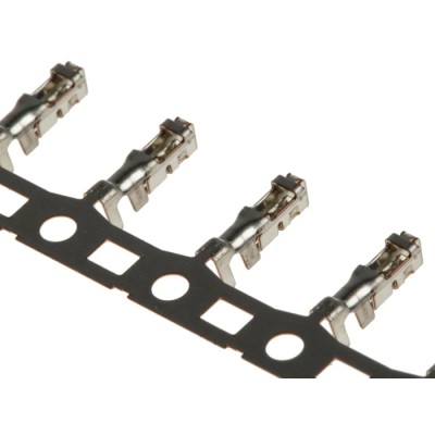 Molex 505153 Series Female Crimp Terminal, 24 AWG Min Crimp, 22 AWG Max, Tin Plated Copper Alloy, 3A Current 505153-8000