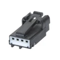 Molex Automotive Connector Female White Black Cable 4 Way Crimp Termination 31068-1010
