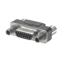 Molex 15 Way Straight 1.27 mm Pitch Through Hole D-Sub Connector with Jack Screw Male 83612-9024