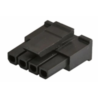 Molex Micro-Fit 3.0 Female Crimp Connector Housing, 3 mm Pitch, 4 Way, 1 Row Straight 43645-0408