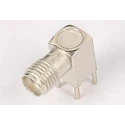 Molex Coaxial Connector PCB Female SMA 50 Ω Right Angle Body Solder 73391-0080