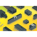 Molex Micro-Fit 3.0 Series Right Angle Surface PCB Header 2 Contacts 3 mm Pitch 1 Row Shrouded 43650-0210