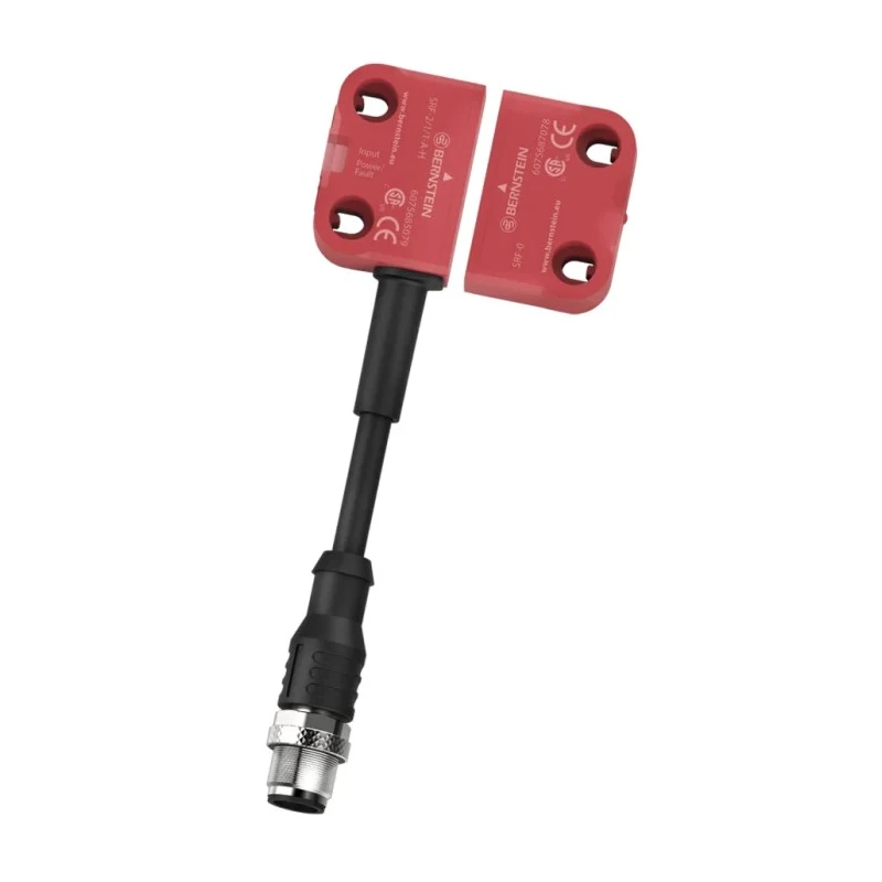 Bernstein AG SRF Series RFID Non-Contact Safety Switch Nylon Housing 24V dc M12 6075685095