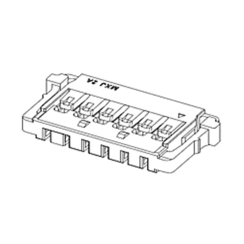 Molex Pico-Lock Female Connector Housing 1.5 mm Pitch 8 Way 1 Row Straight 504051-0801