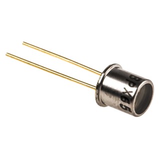 Centronic Ultraviolet, Infrared, Visible Light Photodiode TO-18 Package, Through Hole Mount, 80° Half Sensitivity Angle BPX65