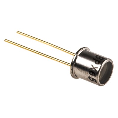 Centronic Ultraviolet, Infrared, Visible Light Photodiode TO-18 Package, Through Hole Mount, 80° Half Sensitivity Angle BPX65
