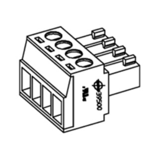 Molex 39500 Series Pluggable Terminal Block, 3-Contact, 3.5 mm Pitch, 1 Row, 300V, Screw Connection 39500-0003