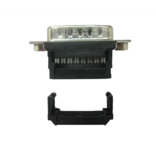 Amphenol Communications Solutions MHDM 37 Way Cable D-Sub Connector 250V 5A, Gold over Nickel Contacts L17MHDM37+L717SDC37P
