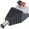 RS PRO DC Power Connector Straight Jack 5A 12V dc Cable Mount Male 9mm 179-2856