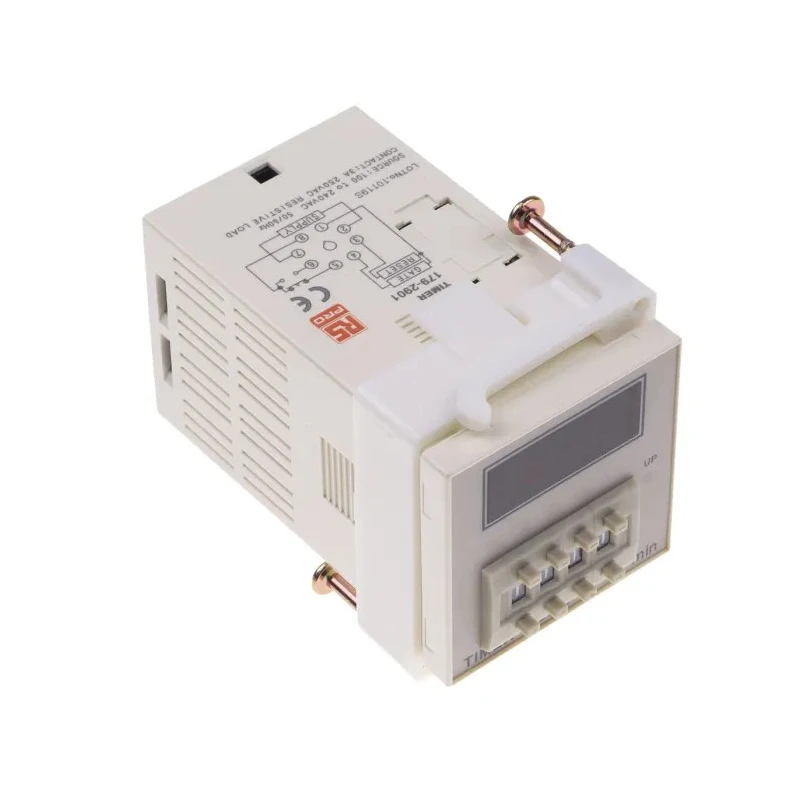 RS PRO Plug-In Timer Relay Series Timer Relay 1 Contact SPDT 240 V AC 5 A ON Delay 99 h 59 min 179-2901