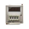 RS PRO Plug-in Digital Counter Timer Relay 8-Contact 100-240 V AC 99 min 59 s Power On-Delay 1-Function SPDT Switch 179-2909