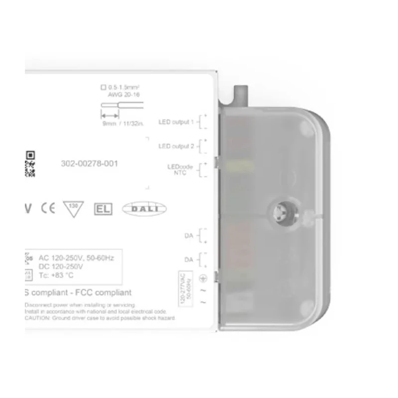 eldoLED 1 Output LED Driver 1.5V 55V 50W 700mA DALI2 Constant Current AC/DC Screw Mount SL0560A3