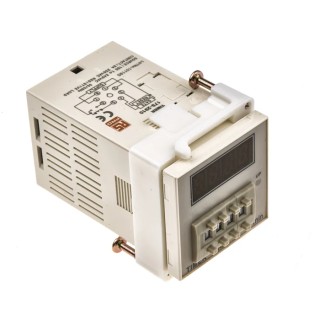 RS PRO RS PRO Plug-In Timer Relay 1-Contact 240 V AC 99 h 59 min ON Delay SPDT Switch 179-2910