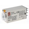 RS PRO Plug-in Timer Relay, 4-Contact, 230 V ac, On-Delay Function, 4PDT Switch Configuration, 0.1 s to 1 s Time 179-2957