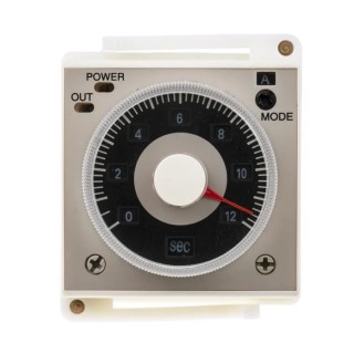 RS PRO Panel Timer Relay 2-Contact DPDT 100 to 125 V dc Multifunction 0.1 s to 300 h 11-Pin 179-2915