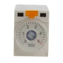 RS PRO Timer Relay 4-Contact 230V AC ON Delay 0.2 to 5 min 4PDT Terminal 14-Pin 179-2963