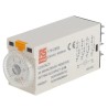 RS PRO Timer Relay, 4-Contact, 230V AC, 0.5 to 10 s, 1-Function, 4PDT Switch Configuration 179-2959