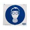 Brady Polyethylene Terephthalate Mandatory Sign Danger Keep Out Blue White 200mm PIC 253-DIA 200-B7541 (BRANDED)