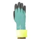 Ansell AlphaTec Green Nitrile Work Gloves Size 9 Chemical Resistant Cut Protection 58735090
