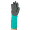 Ansell AlphaTec Chemical Resistant Green Nitrile Work Gloves Size 10 Pair 58735100