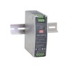 MEAN WELL DC/DC Converter , 48V DC Output, 5A, 33.6V - 67.2V DC Input, DIN Rail Mount, 240W, -40°C to 70°C DDR-240C-48