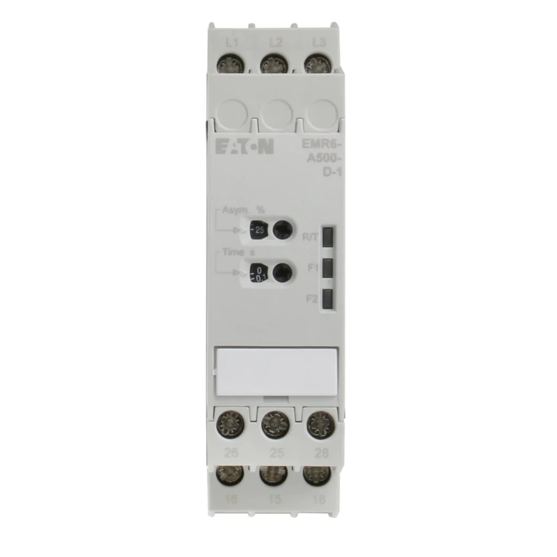 Eaton Monitoring Relay Phase Failure Phase Sequence CO Contact Configuration DIN Rail Mount 300/500 V 184762 EMR6-A500-D-1