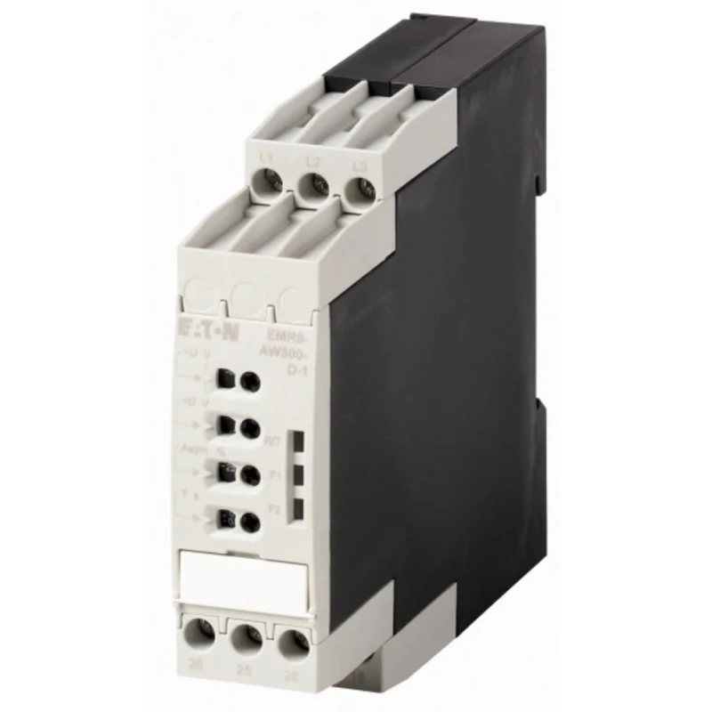 Eaton Monitoring Relay 3 Phase 300/500 V AC DIN Rail Mount 4A Screw Terminals EMR6-AW500-D-1 184764 EMR6-AW500-D-1