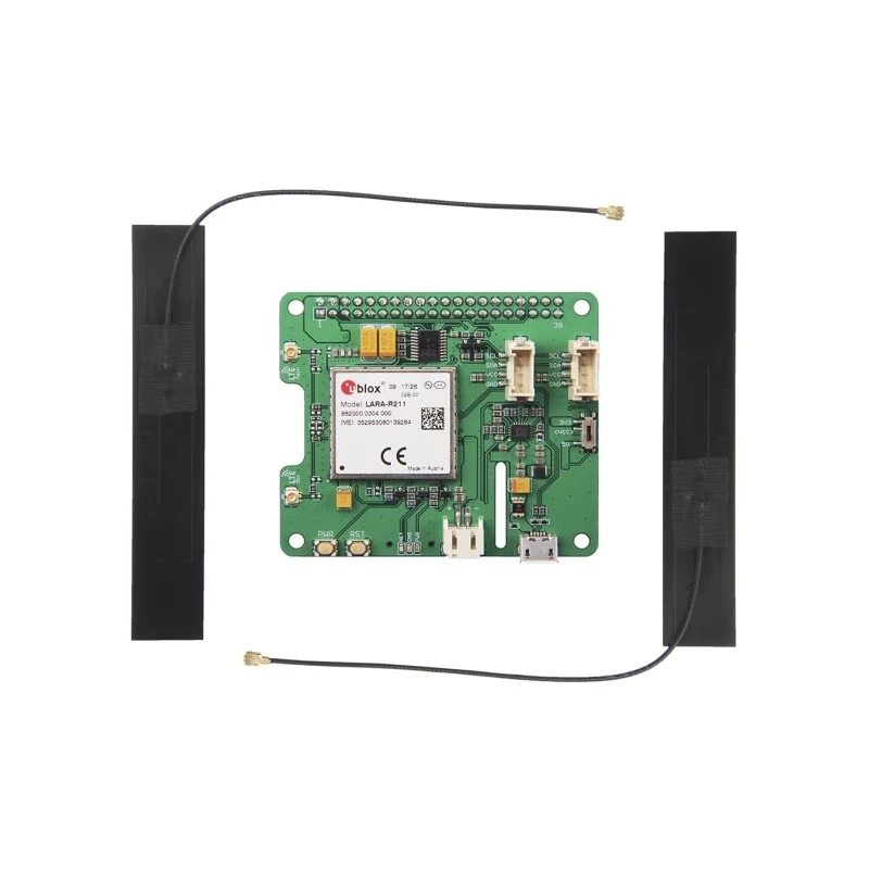 Seeed Studio LTE CAT1 Pi HAT Cellular Communications Add On Board for Raspberry Pi CAT1