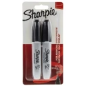 Sharpie Black Chisel Tip Permanent Marker Pen 2 Pcs Pack 1986195