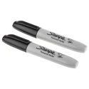 Sharpie Black Chisel Tip Permanent Marker Pen 2 Pcs Pack 1986195