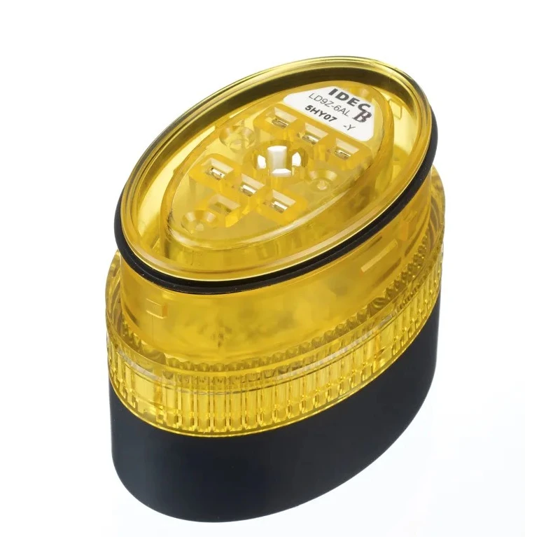 Idec LD9Z Series Yellow Beacon 24V AC/DC Flashing, Steady LED Bulb IP54 