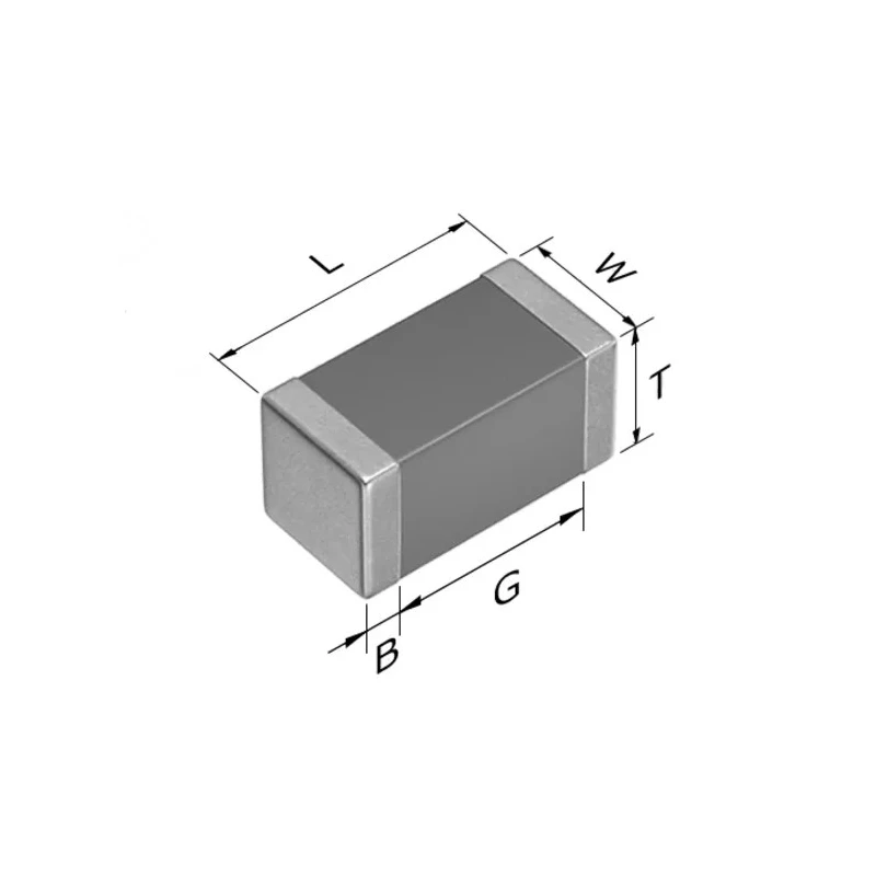 TDK 3.3 nF Multilayer Ceramic Capacitor, 100V dc, ±5 % Tolerance, Surface Mount, C0G Dielectric CGA3E2C0G2A332J080AA