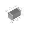 TDK 68 pF Multilayer Ceramic Capacitor 100V DC ±5 % C0G Dielectric Surface Mount 0603 CGA3E2C0G2A680J080AA