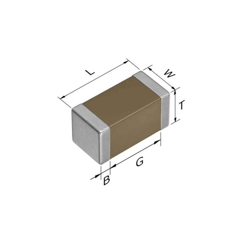 TDK 2.2 nF Multilayer Ceramic Capacitor 50V DC ±10% Surface Mount CGA3E2X8R1H222K080AD