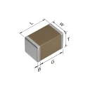 TDK 47 nF Multilayer Ceramic Capacitor 250V dc ±10 % Surface Mount X7T Dielectric CGA4J3X7T2E473K125AE