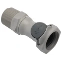 Colder Products Hose Connector Threaded 3/4 in Male Polypropylene Body 4.2 bar HFCD101212