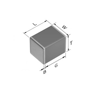 TDK 22 nF 450V DC ±5% Multilayer Ceramic Capacitor, Surface Mount, Tape & Reel CGA6N4C0G2W223J230AA