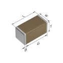 TDK 100 nF 250V dc ±10% X7R Multilayer Ceramic Surface Mount Capacitor C3216X7R2E104K160AE