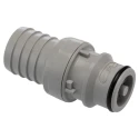 Colder Products Hose Connector 19.05 mm ID Threaded, Polypropylene Body, 4.2 bar Maximum Operating Pressure HFC221212