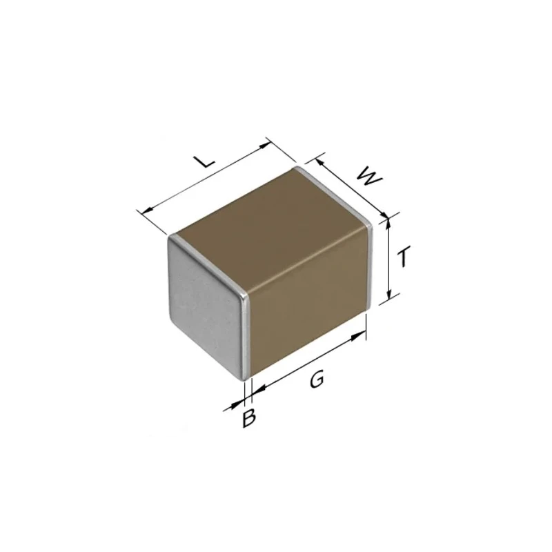 TDK 220 nF Multilayer Ceramic Capacitor 630V dc ±10 % Surface Mount X7T Dielectric C Series C4532X7T2J224K200KE
