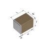 TDK 470 nF Multilayer Ceramic Capacitor, 450V dc, ±10 %, Surface Mount, Dielectric X7T, Package 1812 C4532X7T2W474K230KE