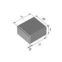 TDK 100 nF 630V dc ±5 % C0G Multilayer Ceramic Capacitor Surface Mount 2220 C5750C0G2J104J280KC
