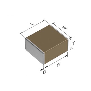 TDK 470 nF Multilayer Ceramic Capacitor 630V dc ±10% Surface Mount X7T Dielectric C5750X7T2J474K250KE