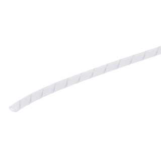 HellermannTyton Spiral Cable Wrap Polyethylene Natural Colour 1.5mm to 1.6mm Cable Diameter 8mm Bundle Diameter 30m 305-475