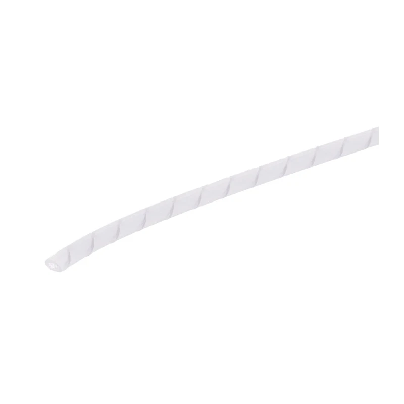 HellermannTyton Spiral Cable Wrap Polyethylene Natural Colour 1.5mm to 1.6mm Cable Diameter 8mm Bundle Diameter 30m 305-475