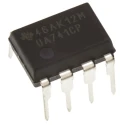 Texas Instruments Operational Amplifier 1 MHz Gain Bandwidth, 8-Pin PDIP, 5-15V UA741CP