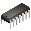 Texas Instruments Counter IC SN74LS92, Asynchronous Reset, Uni-Directional Count, 5.25V SN74LS92