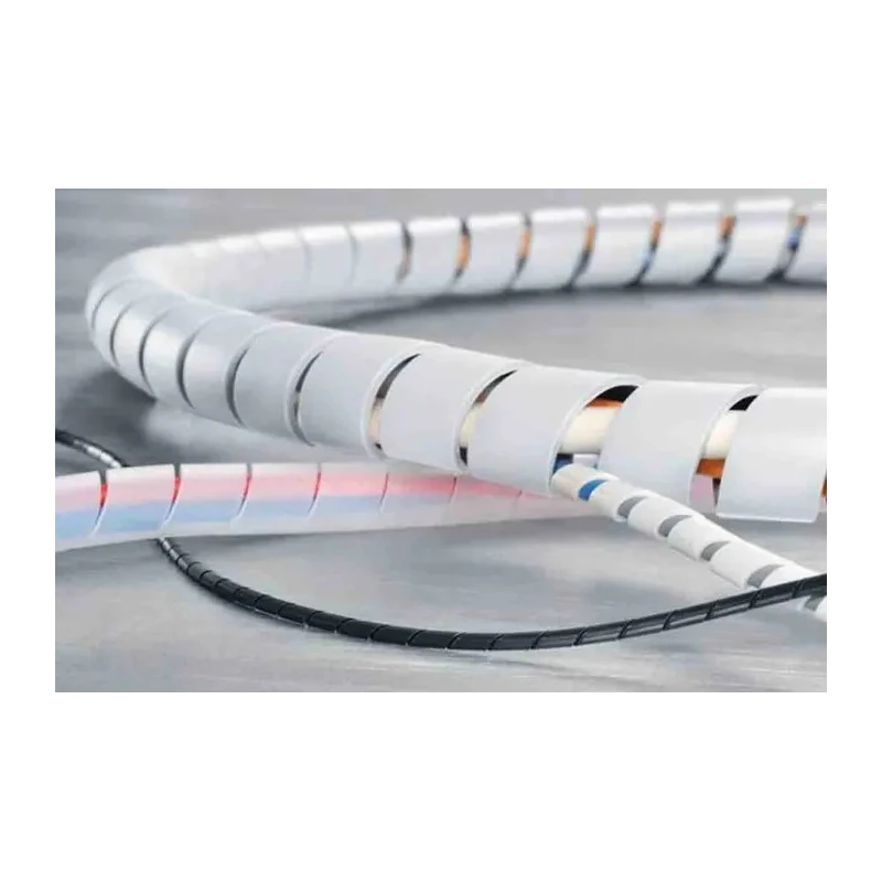 HellermannTyton Spiral Cable Wrap Polyethylene SBPE Series 9-10 mm Cable Diameter 100 mm Bundle 161-41200 SBPE9-PE-NA