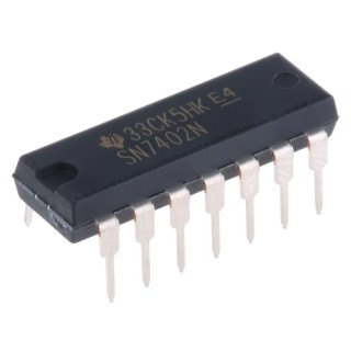 Texas Instruments 4 2-Input NOR Logic Gate 14-Pin PDIP SN7402N