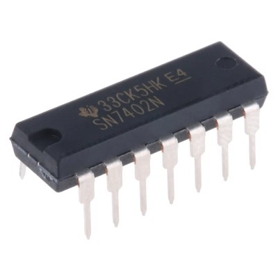 Texas Instruments 4 2-Input NOR Logic Gate 14-Pin PDIP SN7402N